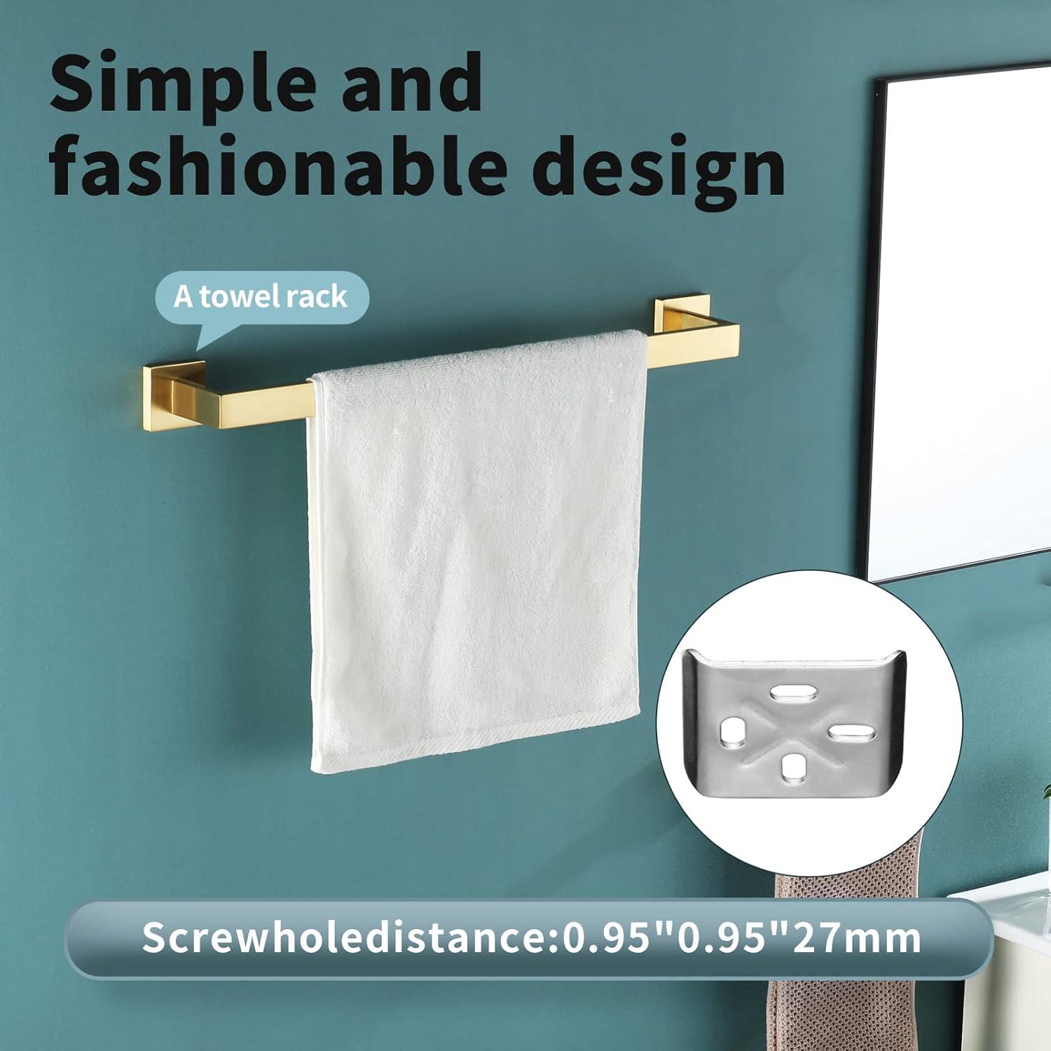 4 - Piece Bathroom Hardware Set