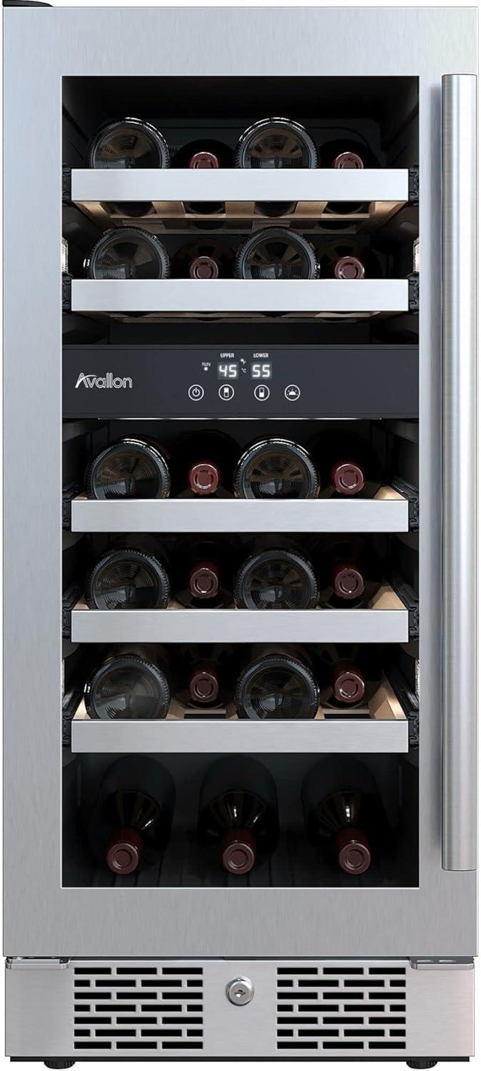 Avallon Avallon Dual Zone 15'' 23 Bottle Wine Refrigerator