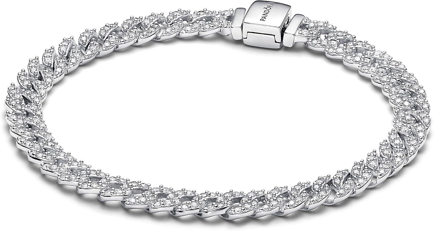 Pandora TIMELESS PAVÉ CHAIN BRACELET 593008C01-18