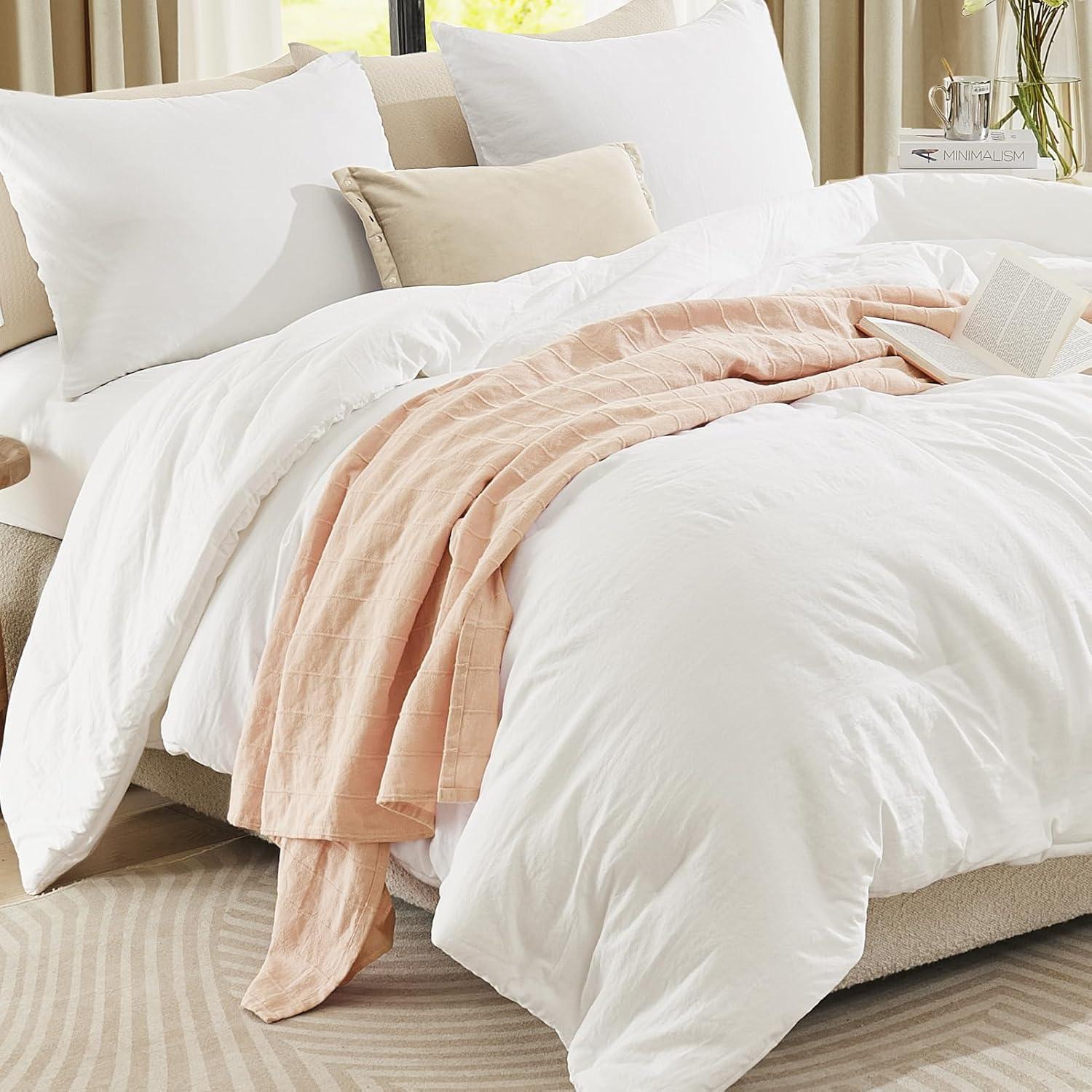 White Queen Down Alternative Microfiber Comforter Set