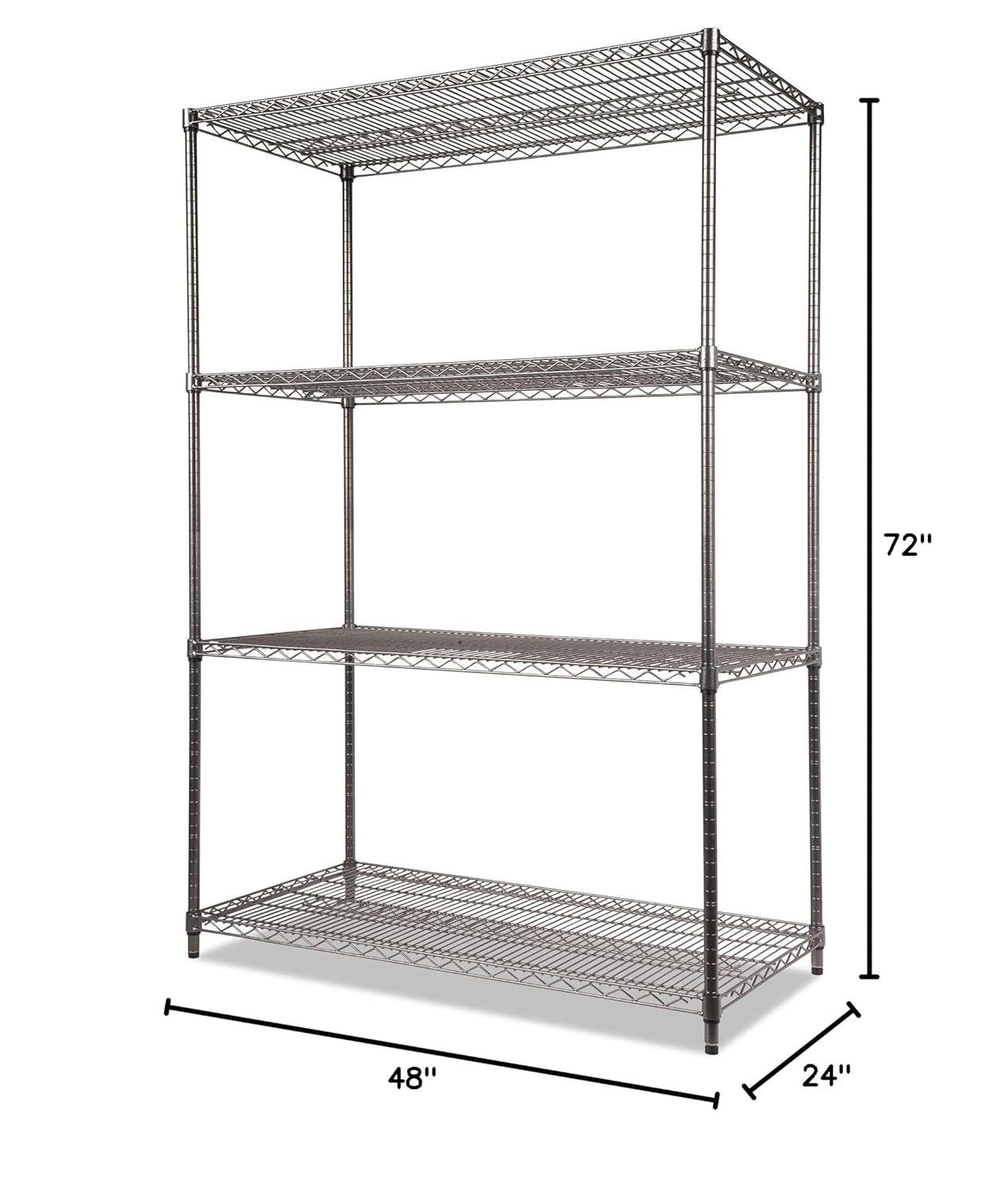 Alera® Metal Height -Adjustable Shelving Unit