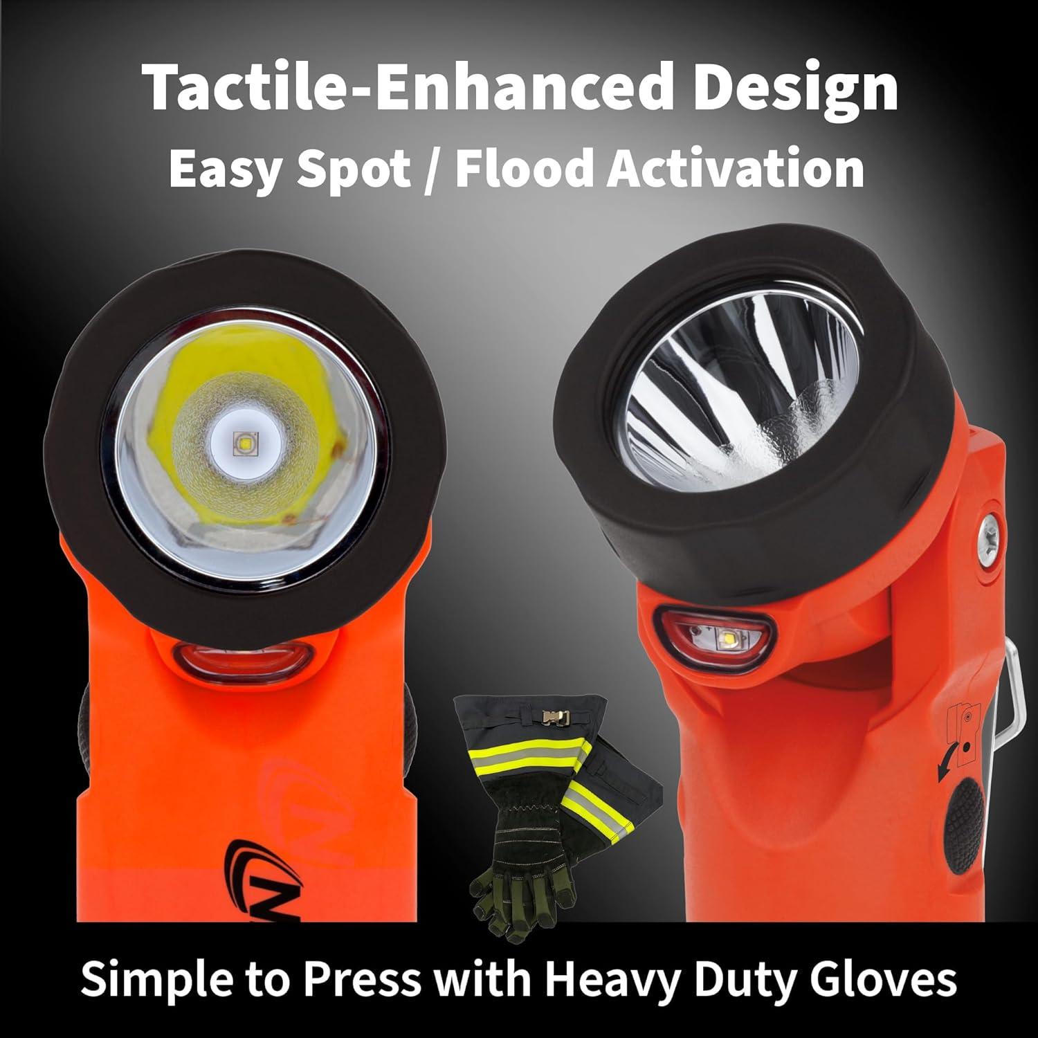 Nightstick Angle Light 3 Aa Red 200 Lumens