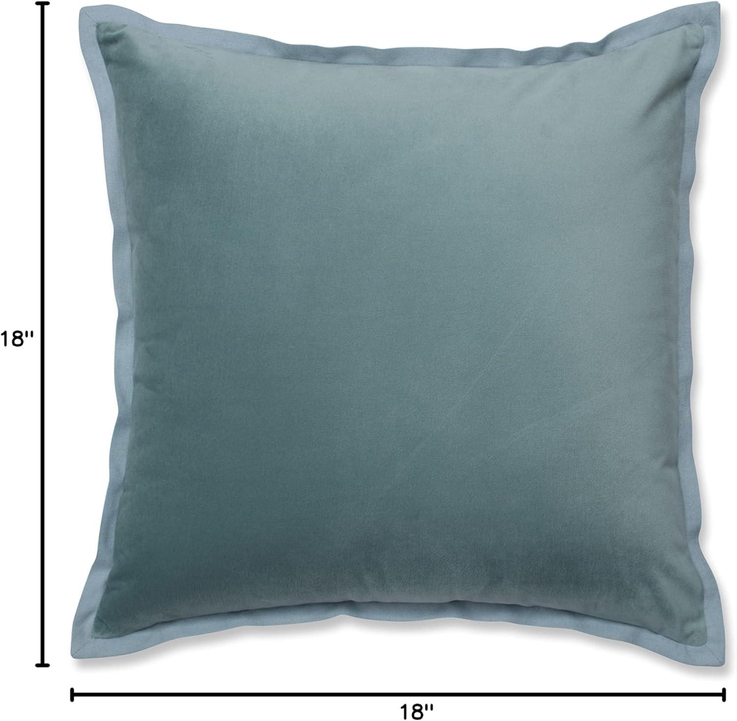 Velvet Flange Throw Pillow - Pillow Perfect