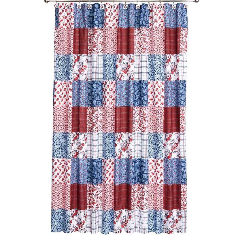 The Lakeside Collection Callisi Americana Bath Collection - Shower Curtain