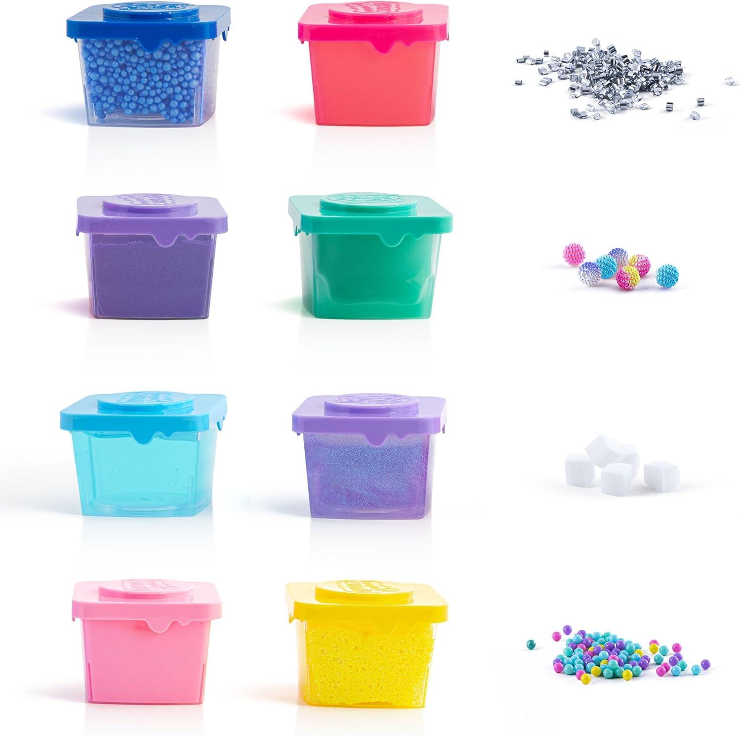 Canal Toys Craze’ Mix 'in Sensations Multicolor 8 Pack; Make your own ASMR Sounds; Awesome Effects and Sensations; includes 8 Different Compound Sensations, 8 Storage Containers, 8 Deco Mix'