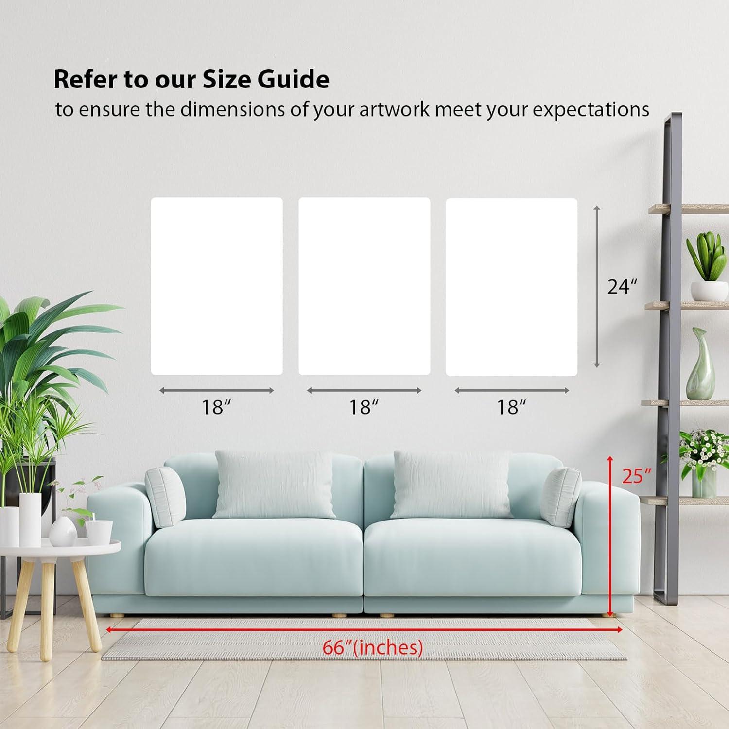 Asdg12s-3 Panel Wall Art Blue Sea Sunset White Beach Painting The Picture Print On Canvas Seascape The Pictures for Home Decor Decoration,Ready to Hang
