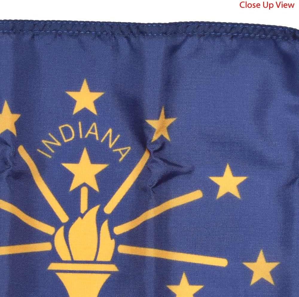 Taylor Made Boat Indiana State Flag 93100 | Nylon Blue Yellow