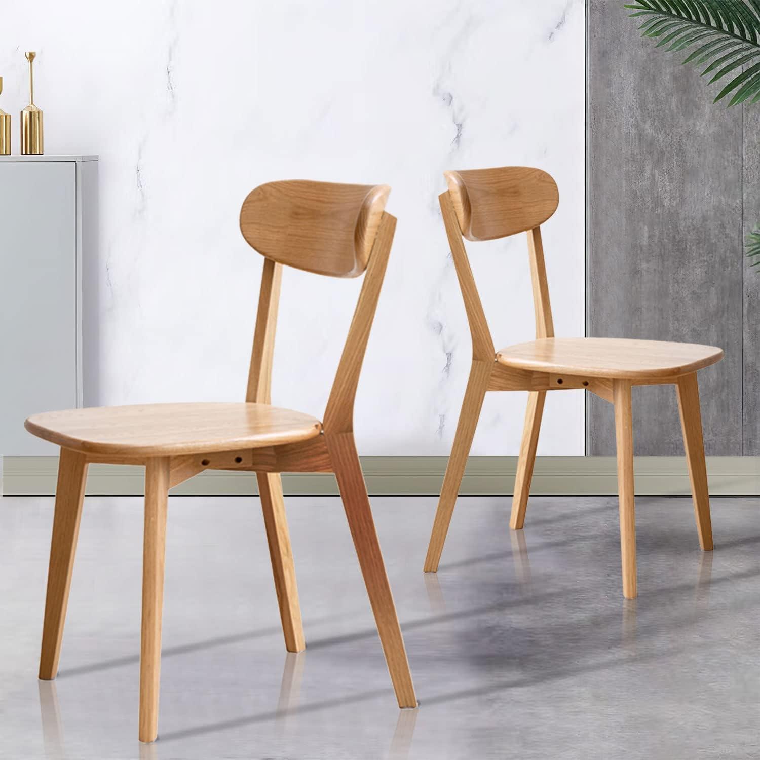 Corrigan Studio® Solid Wood Dining Chair (Set of 4)