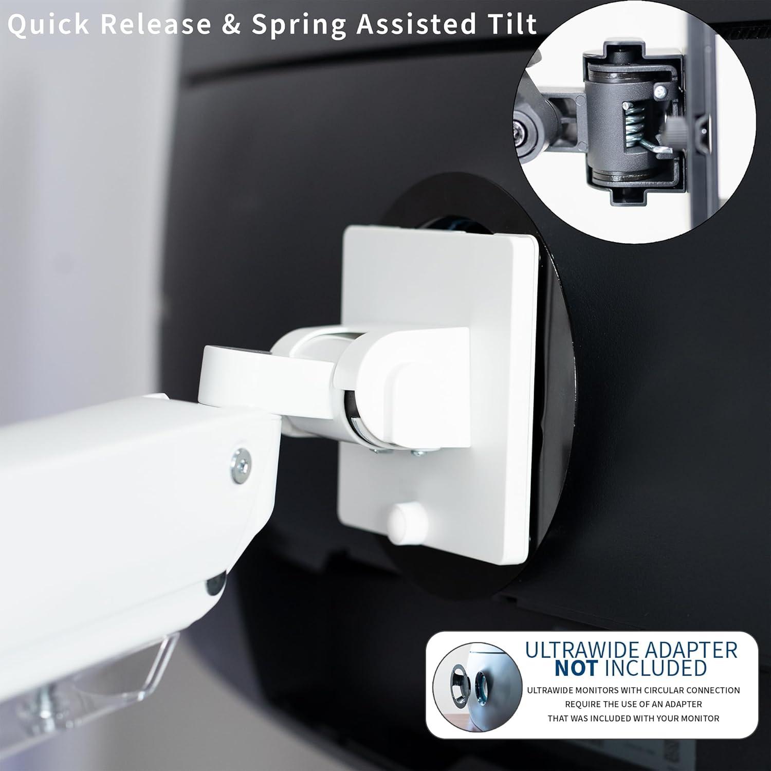 Vivo Wall Mount with Shelving, Holds up to 44 lbs