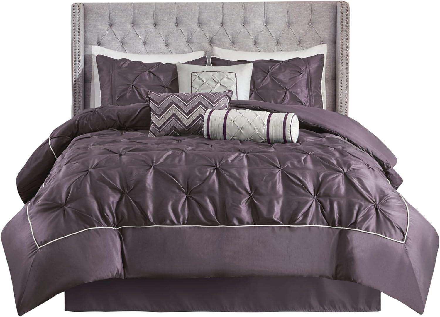 Madison Park Laurel 7 Piece Tufted Comforter Set