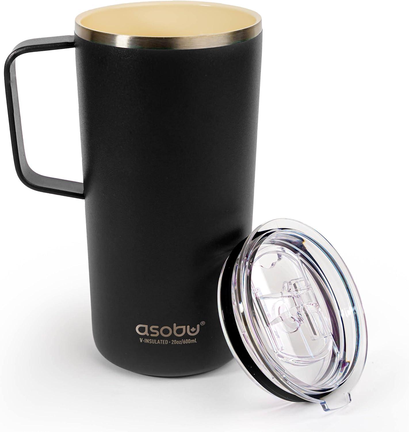 Asobu Tower Mug SM90 - Thermal cup - 20.3 fl.oz - black