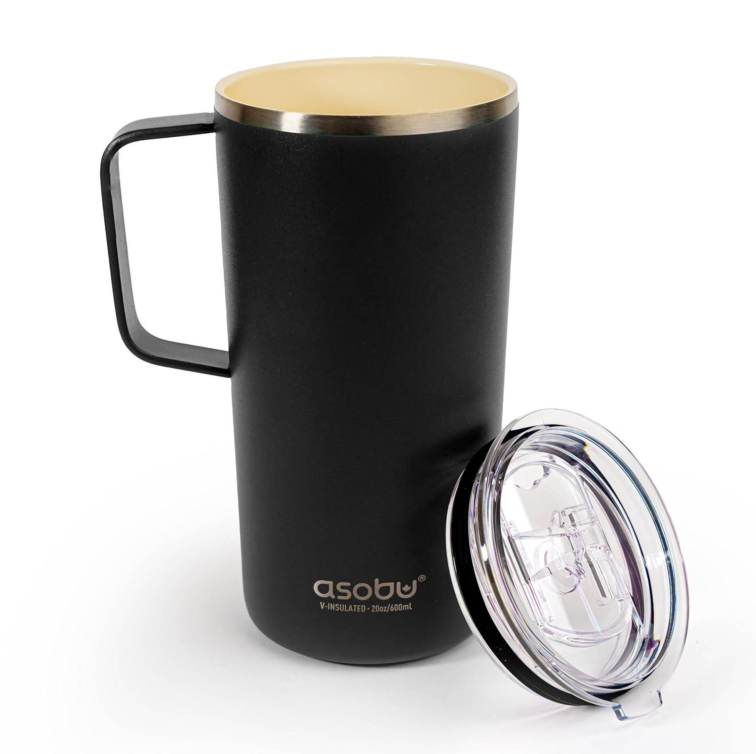 Asobu Tower Mug SM90 - Thermal cup - 20.3 fl.oz - black
