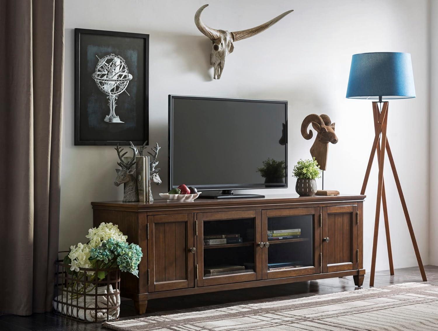 Creative Co-Op Round Terracotta Planter with Hand Painted Lines and Glazed Finish, Grey