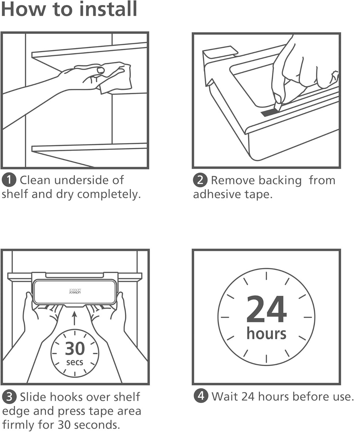 Joseph Joseph  CupboardStore Under-shelf drawer - Gray