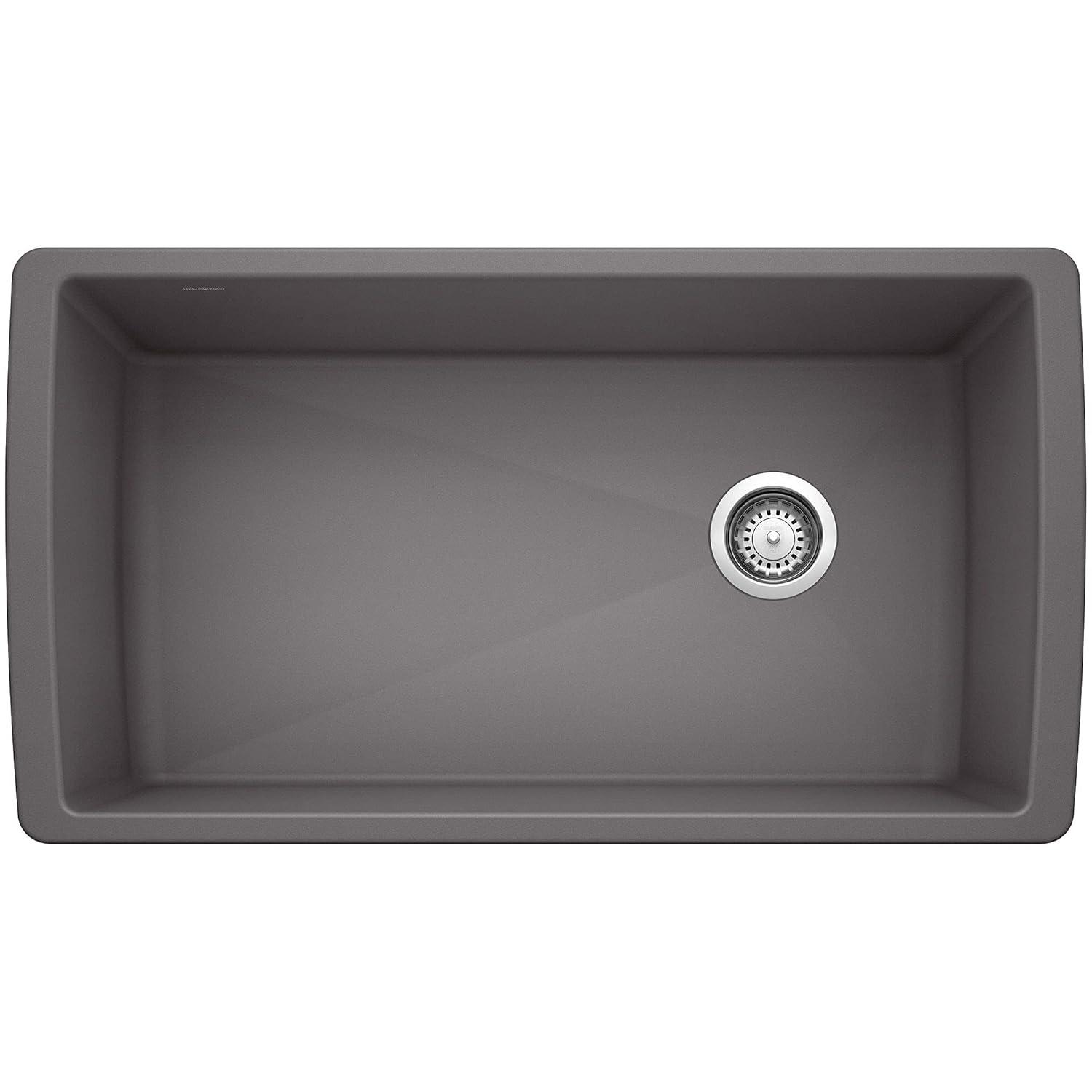 Diamond SILGRANIT 33" Super Single Undermount Kitchen Sink