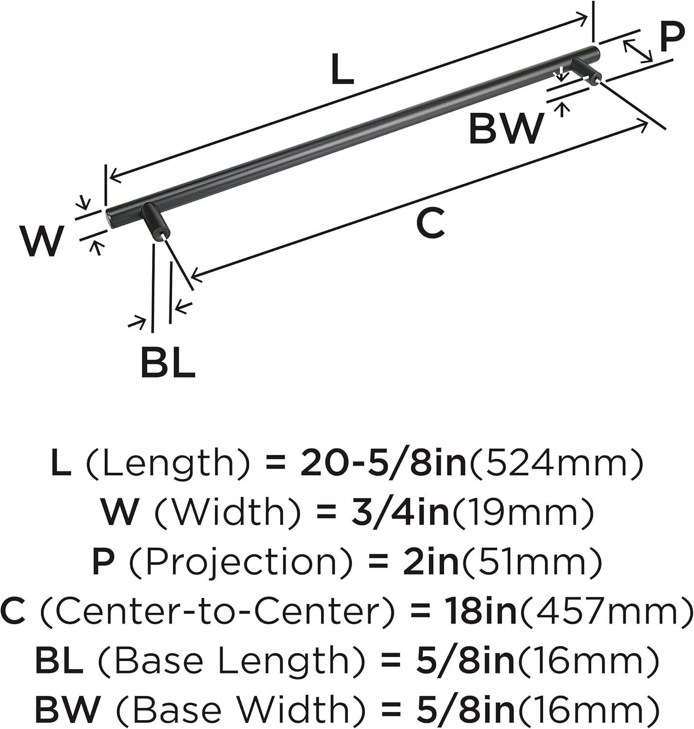 Amerock Appliance Bar Pulls