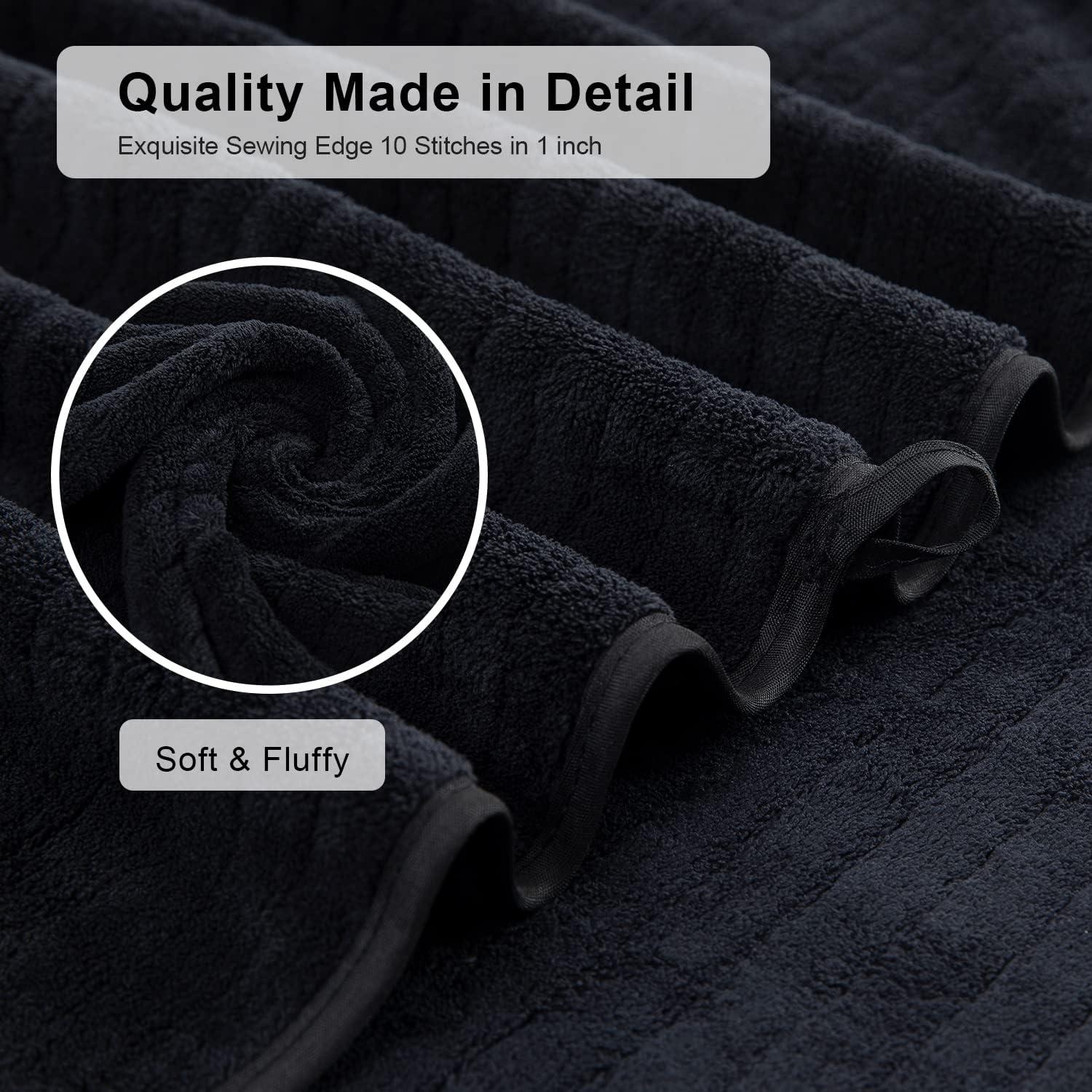 Madison Park Signature 800GSM Ultra-Soft 100% Cotton Absorbent Towel Set