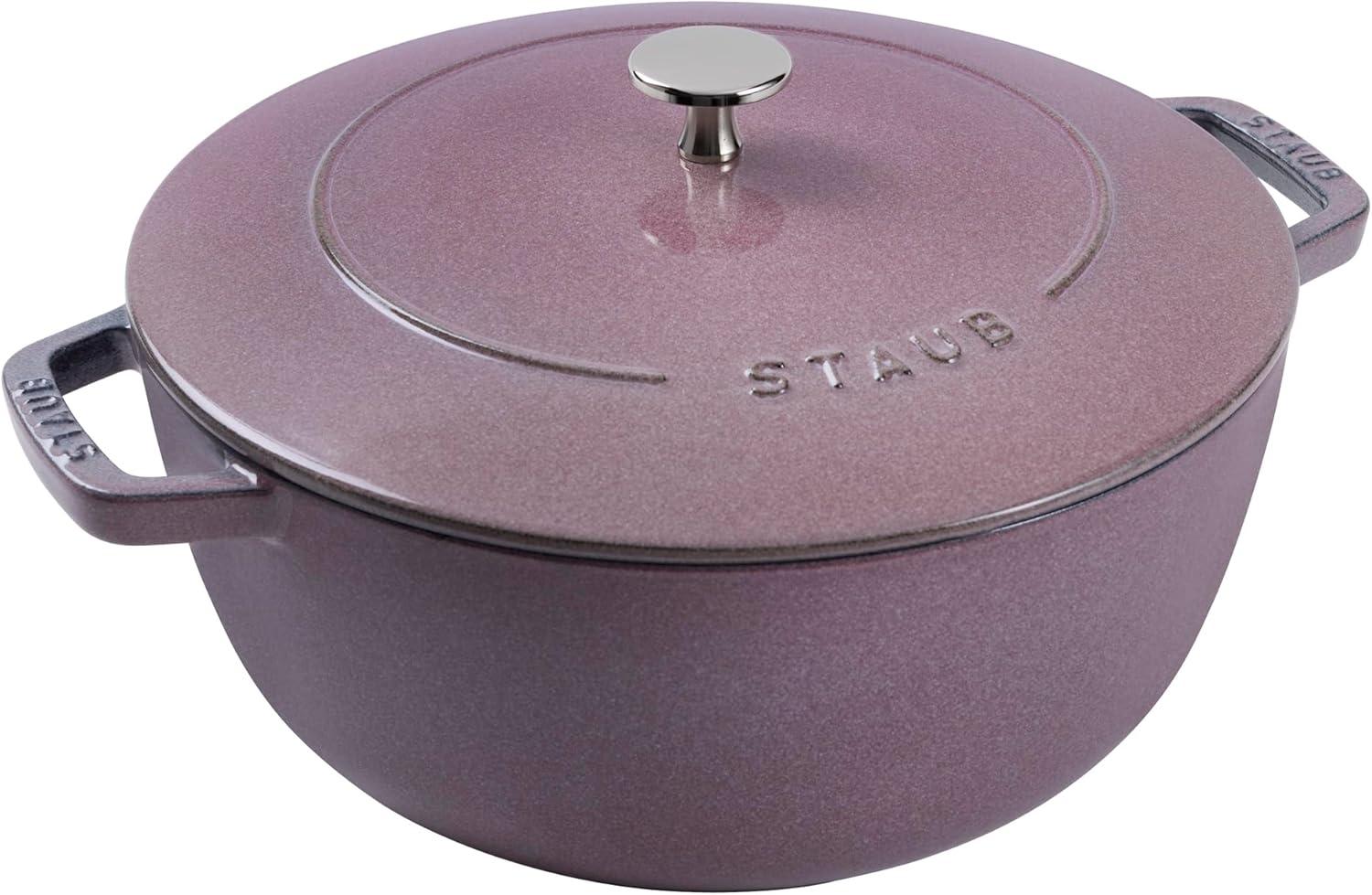 Staub ® Lilac Cast Iron 5-Qt. Essential French Oven