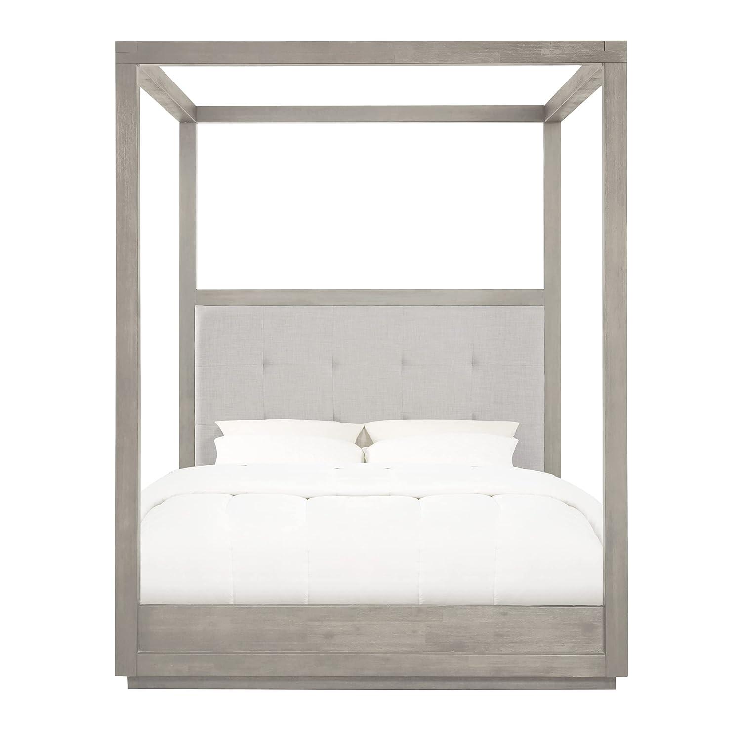 Herma Upholstered Canopy Bed