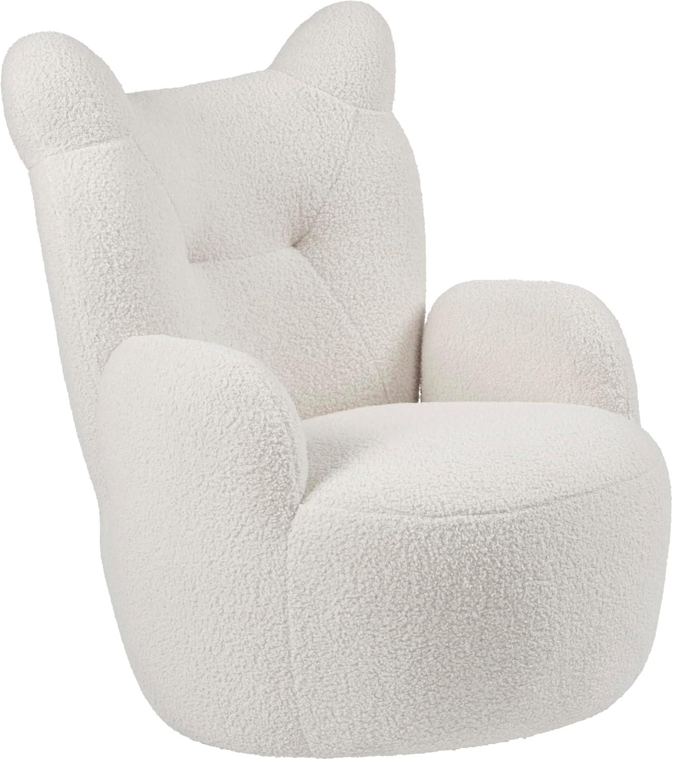 ECR4Kids Teddy Chair, White