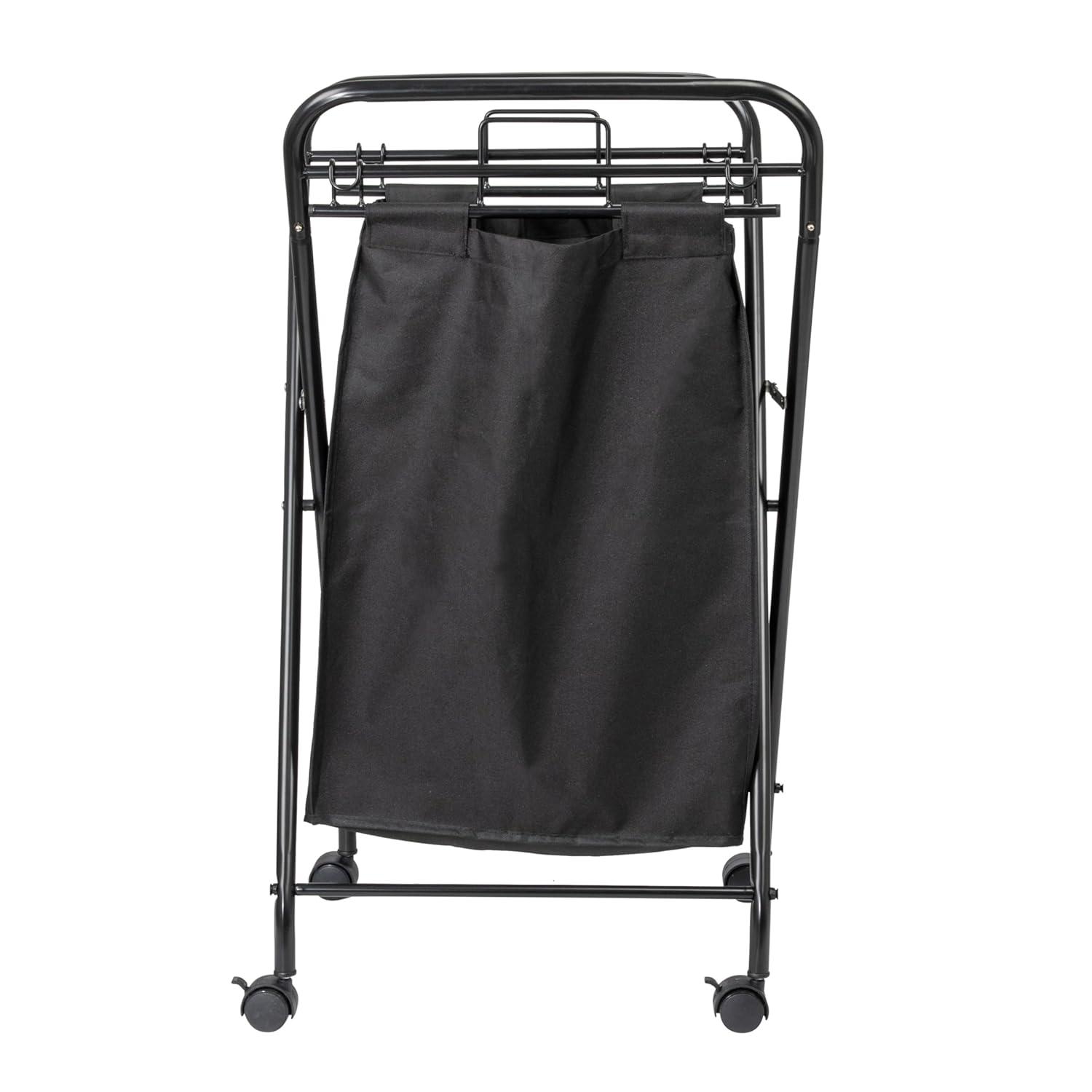 Rolling Laundry Hamper with Handles