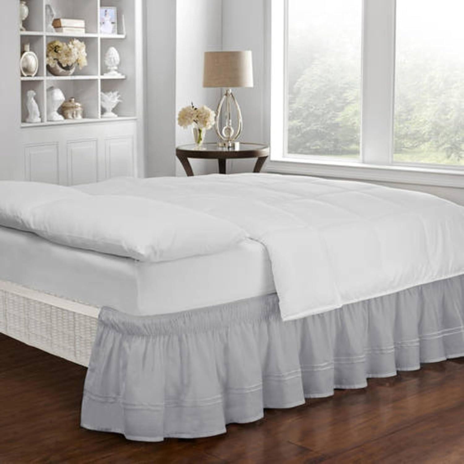 Easy Fit™ Baratta Ruffled Wrap Around Bed Skirt
