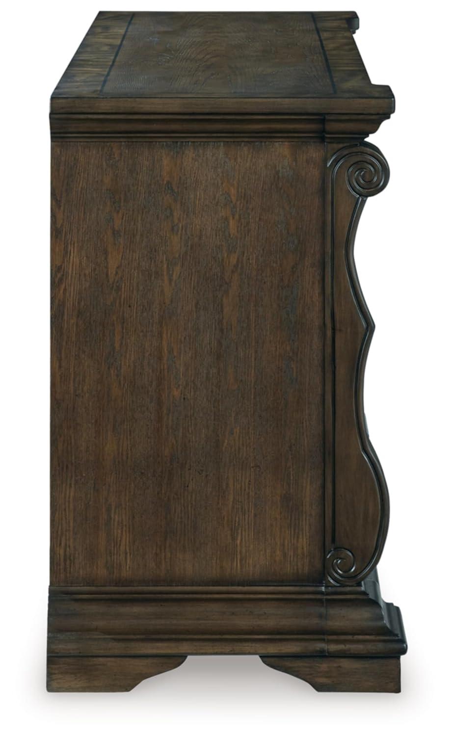 Signature Design by Ashley Maylee Dark Brown Dining Buffet