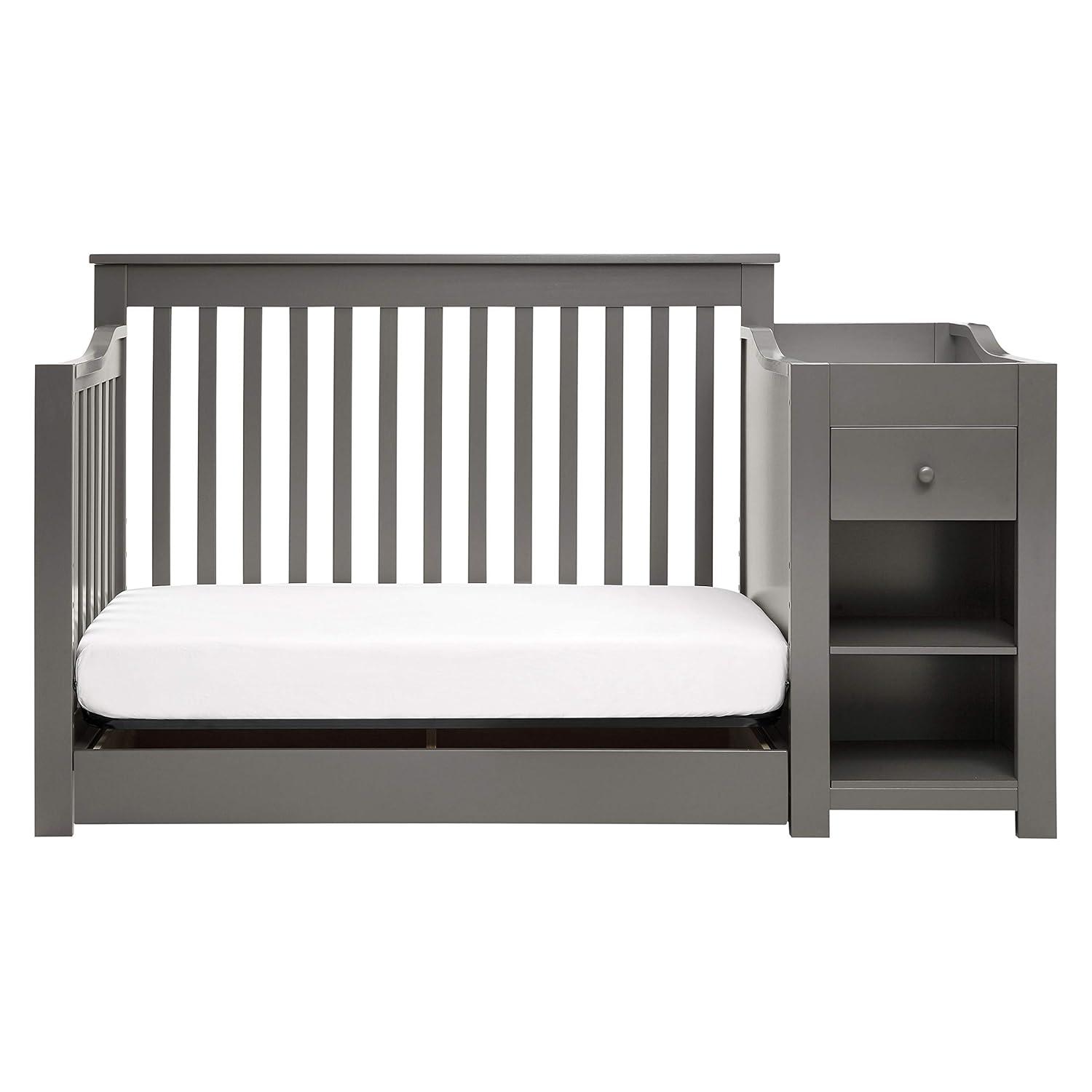 DaVinci Piedmont 4-in-1 Crib and Changer Combo - Slate