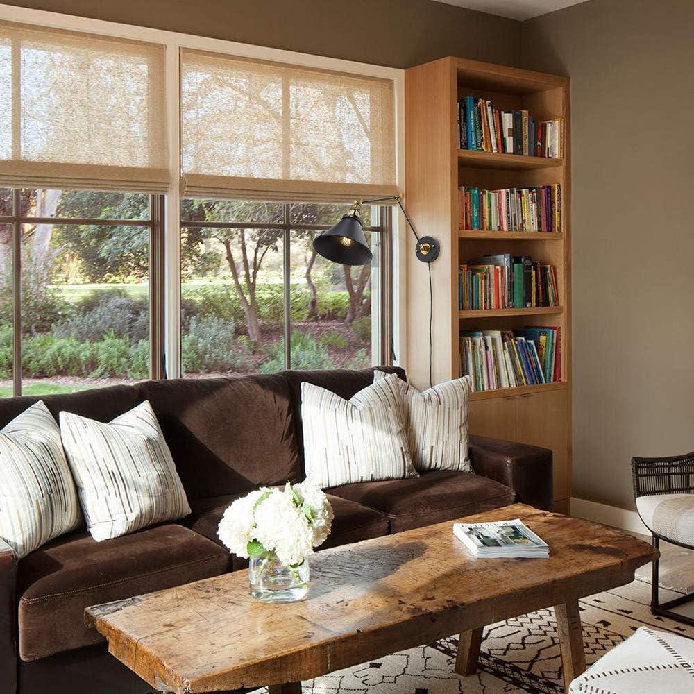 7.3-in W 1-Light Black Modern/Contemporary LED Wall Sconce for Dressing Room, Powder Room