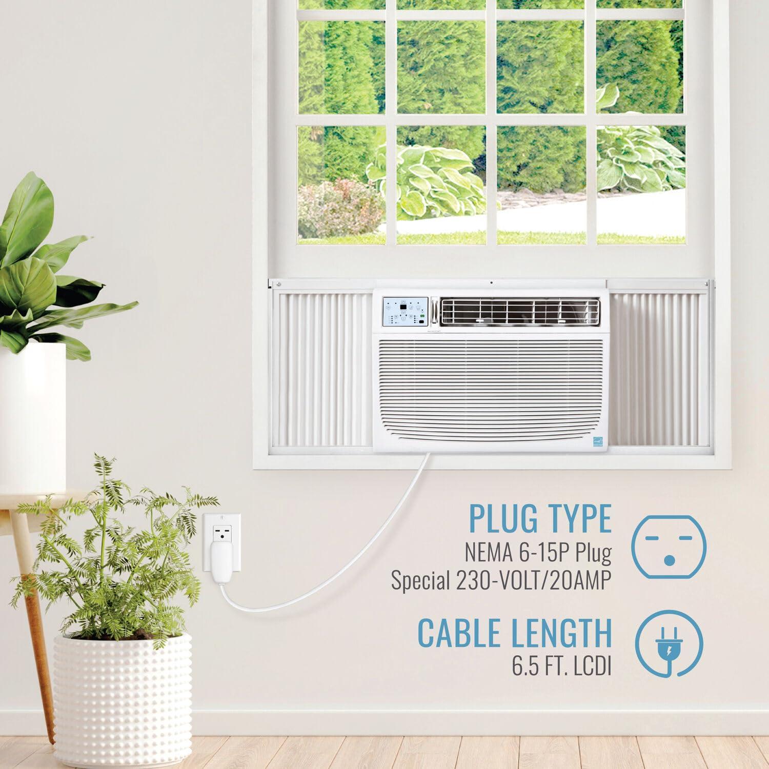18,000 BTU Window Air Conditioner with Remote
