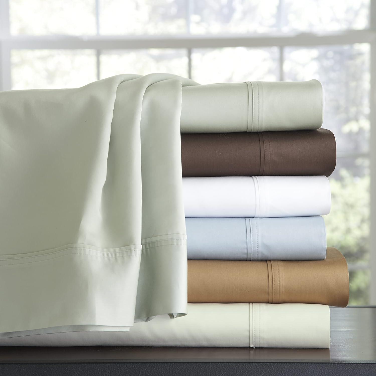 492 Solid Sateen Sateen Sheet Set