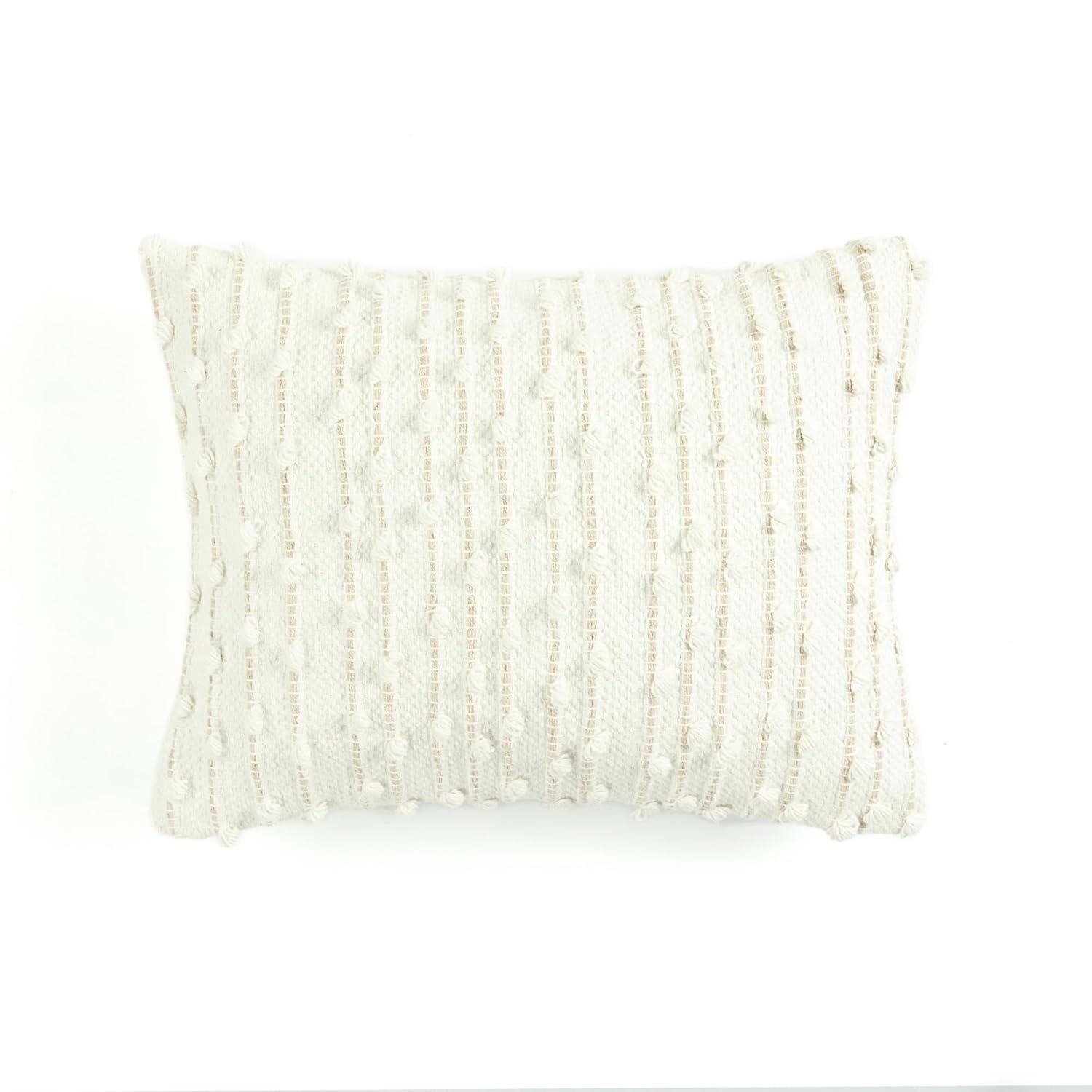 Lush Decor San Woven Decorative Pillow - Oil Blue - Single - 13 x 18