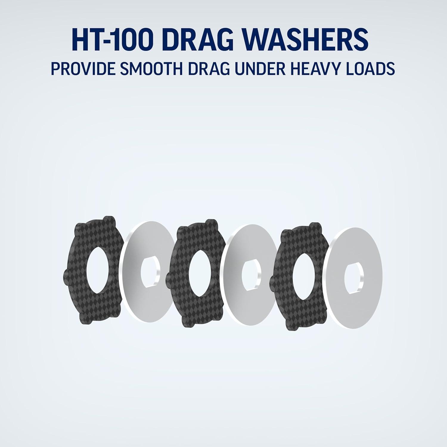 PENN Fierce IV Combo, 10' Heavy Fishing Rod, 8000 Size Reel