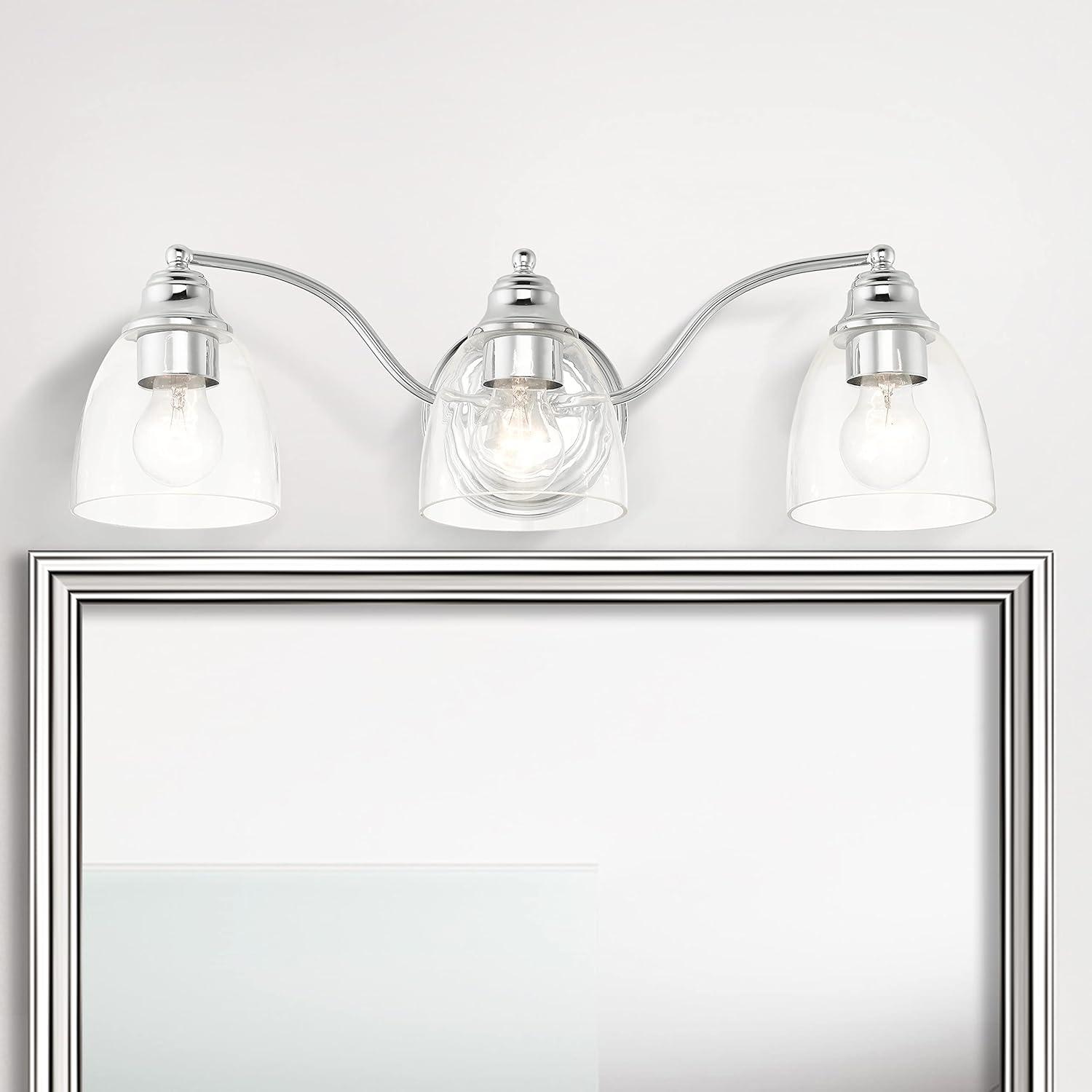 Livex Lighting Montgomery 3 - Light Vanity in  Polished Chrome