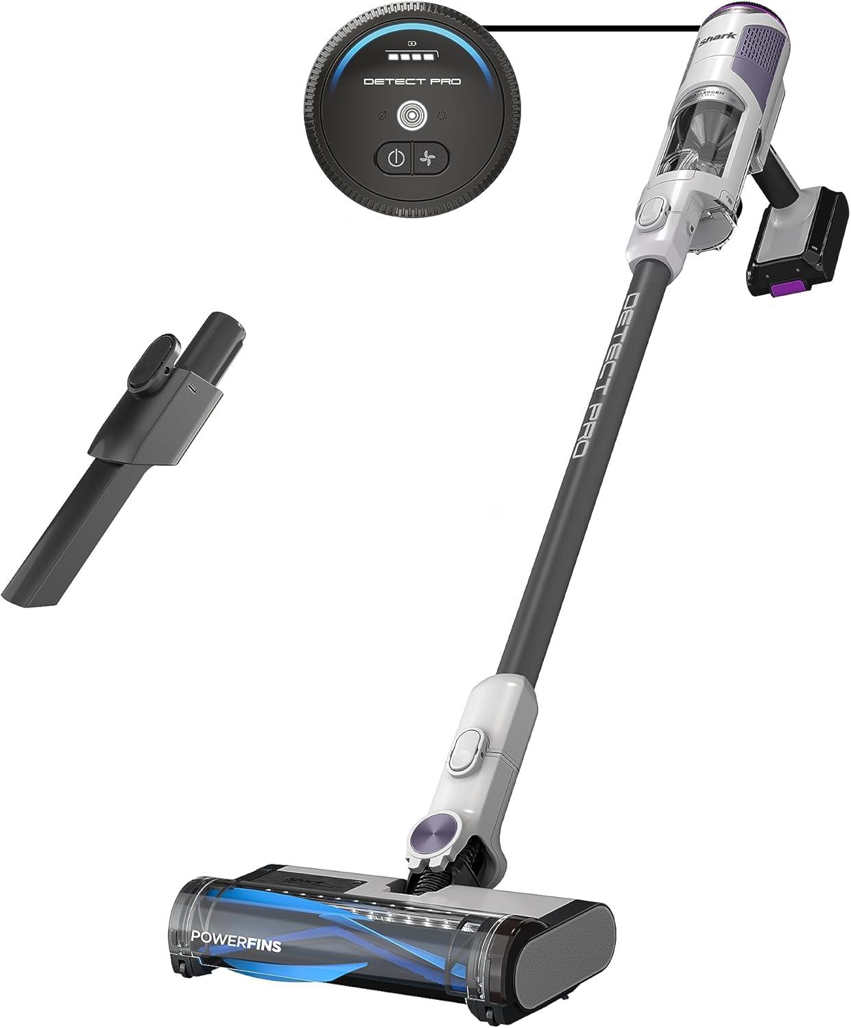 Shark Detect Pro Cordless Stick Vacuum with PowerFins Brushroll, Stick/Handheld 2in1