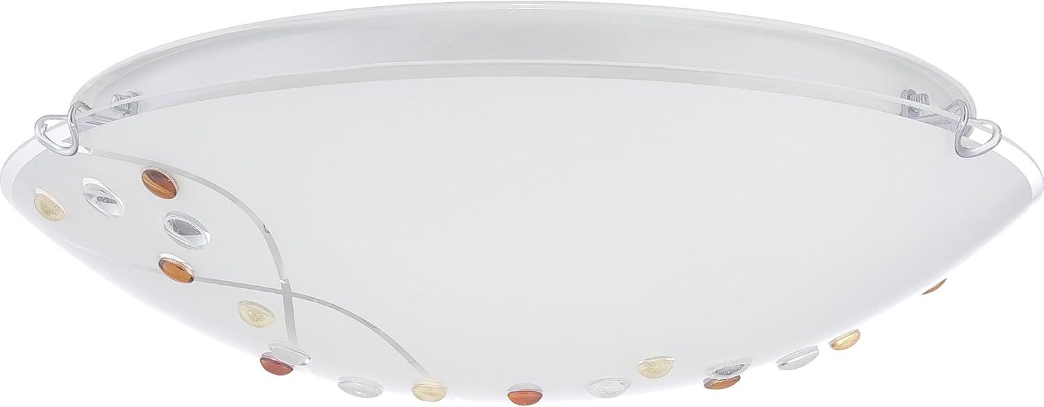 Quoizel Stellar 3-Light Polished Chrome Flush Mount Light