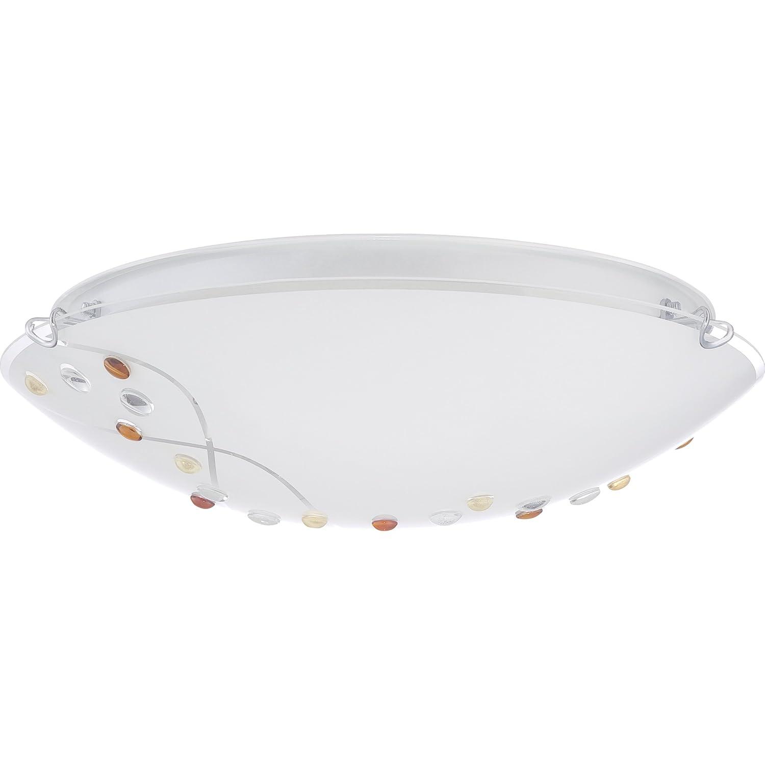 Quoizel Stellar 3-Light Polished Chrome Flush Mount Light