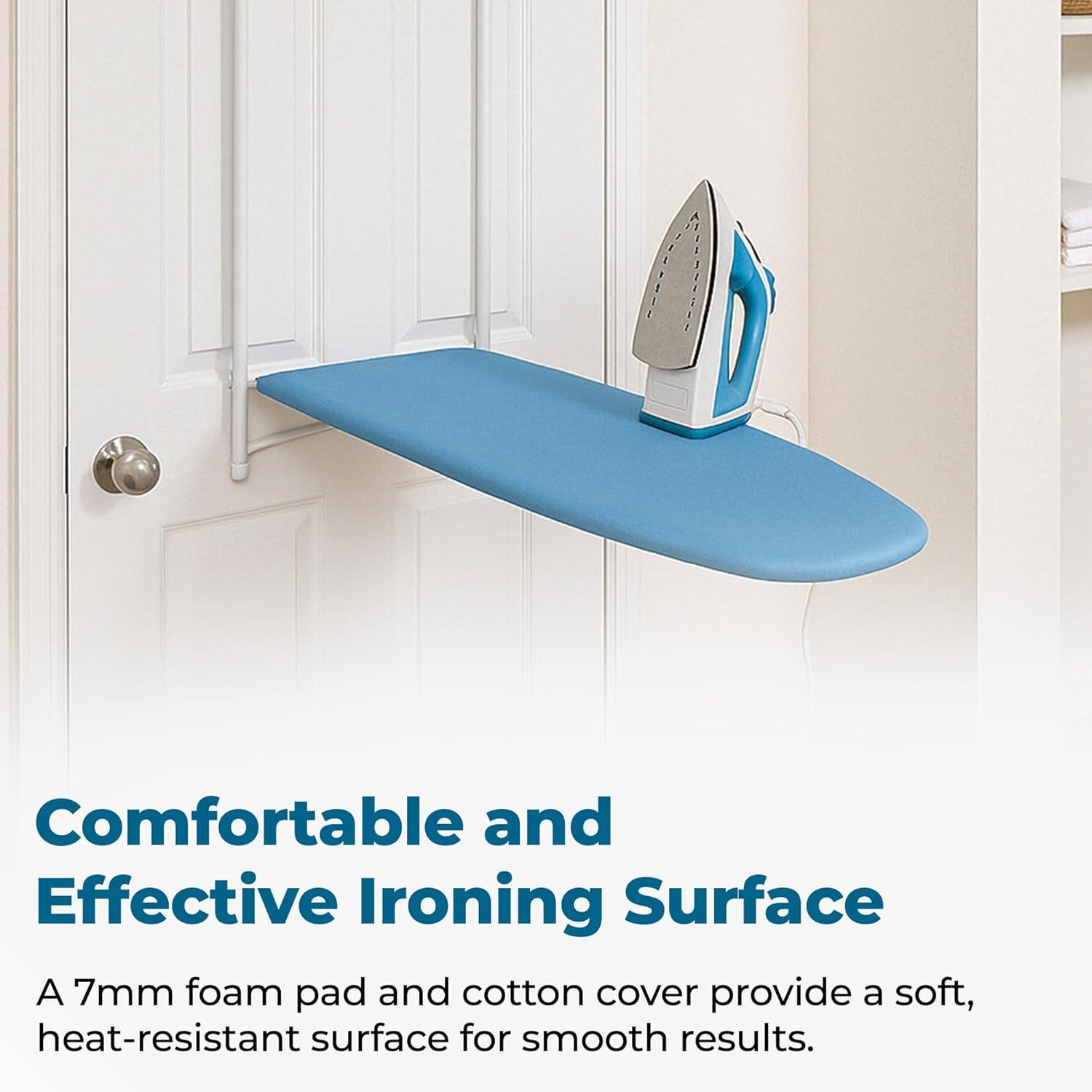 Over-The-Door Hanging Ironing Board