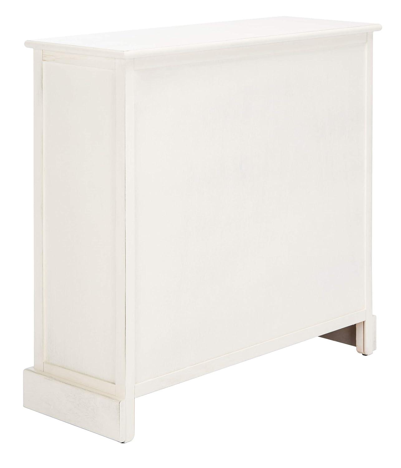 Peyton 2 Door Sideboard - Distressed White - Safavieh