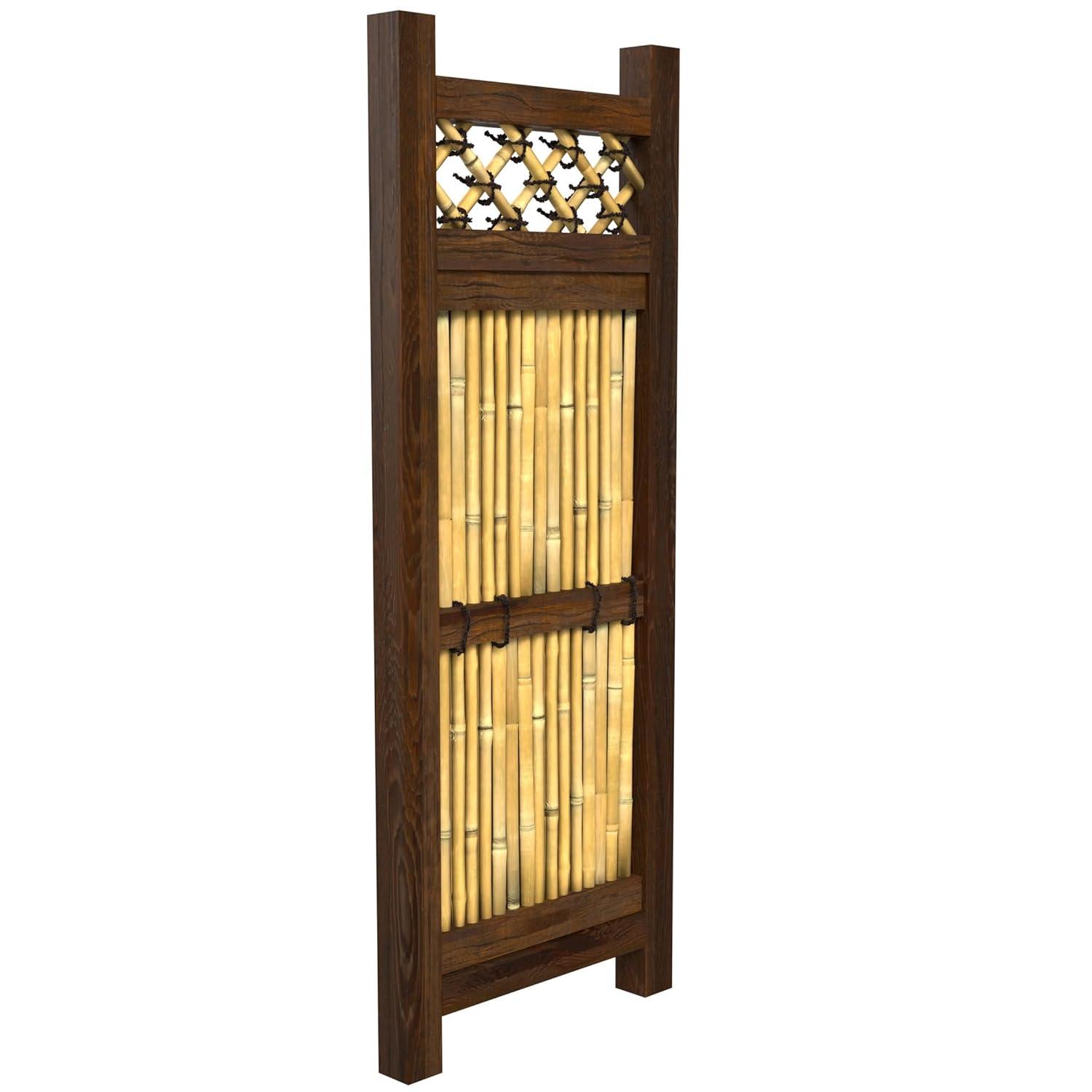Bayou Breeze North Reading Brown Bamboo Fencing with 1 Panel(s) Included