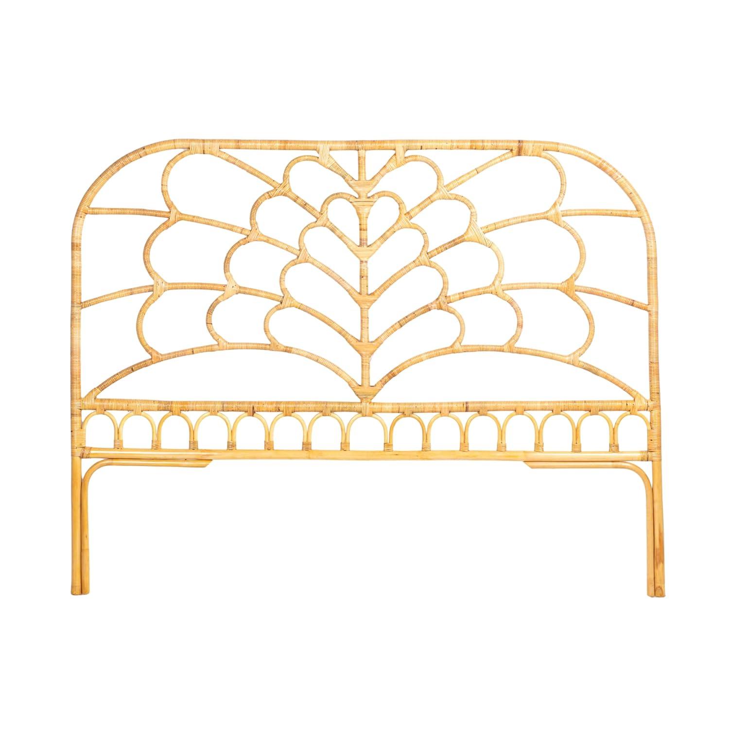 Creative Co-Op King Rattan Headboard
