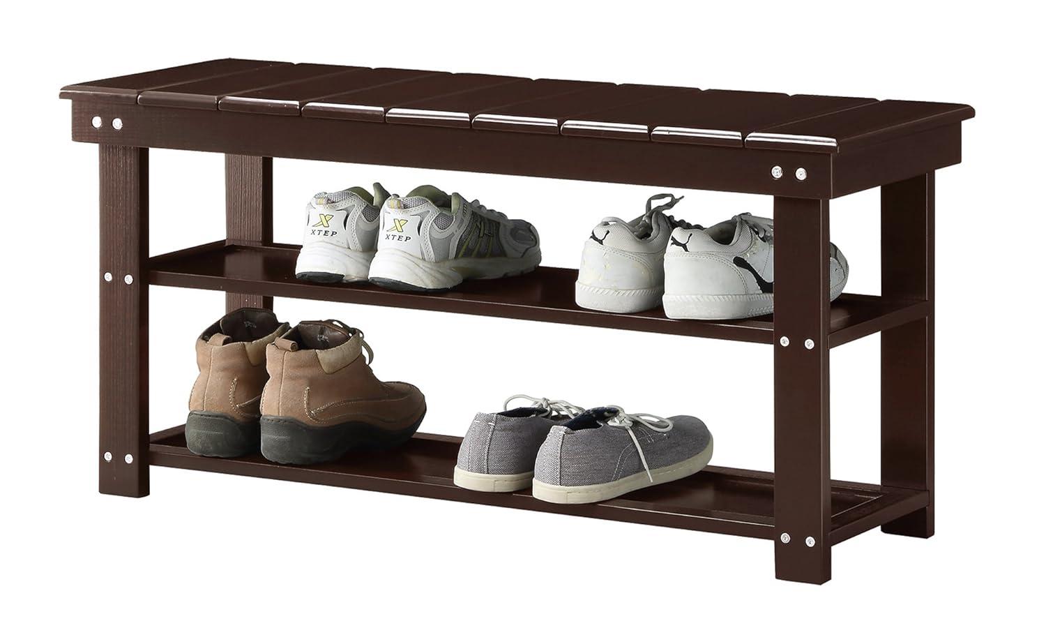 Convenience Concepts Oxford Utility Mudroom Bench, Multiple Finishes