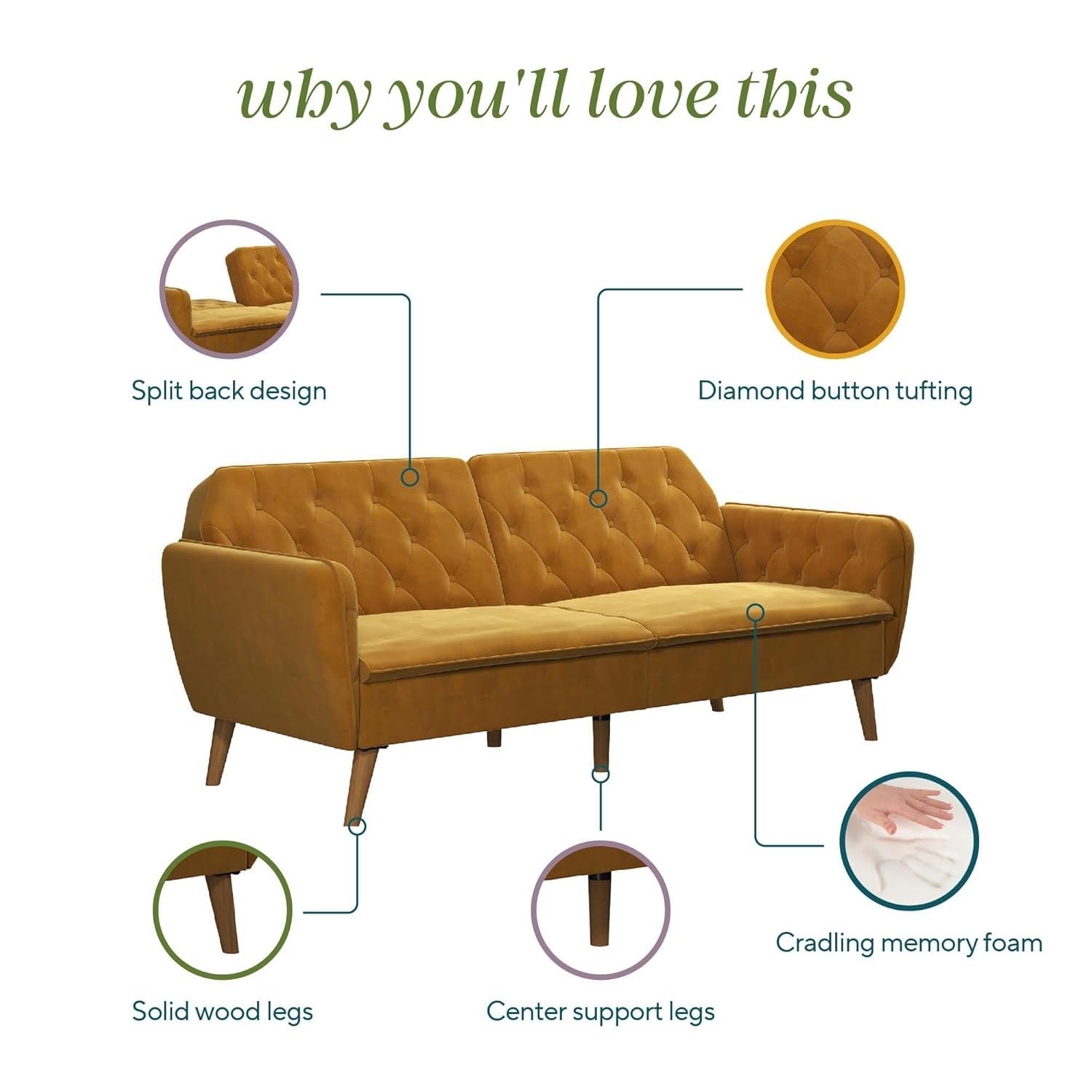 Tallulah Memory Foam Futon