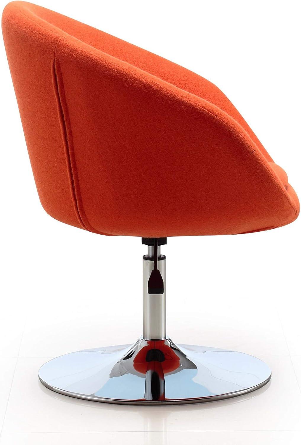 Ivy Bronx Sior Upholstered Swivel Barrel Chair