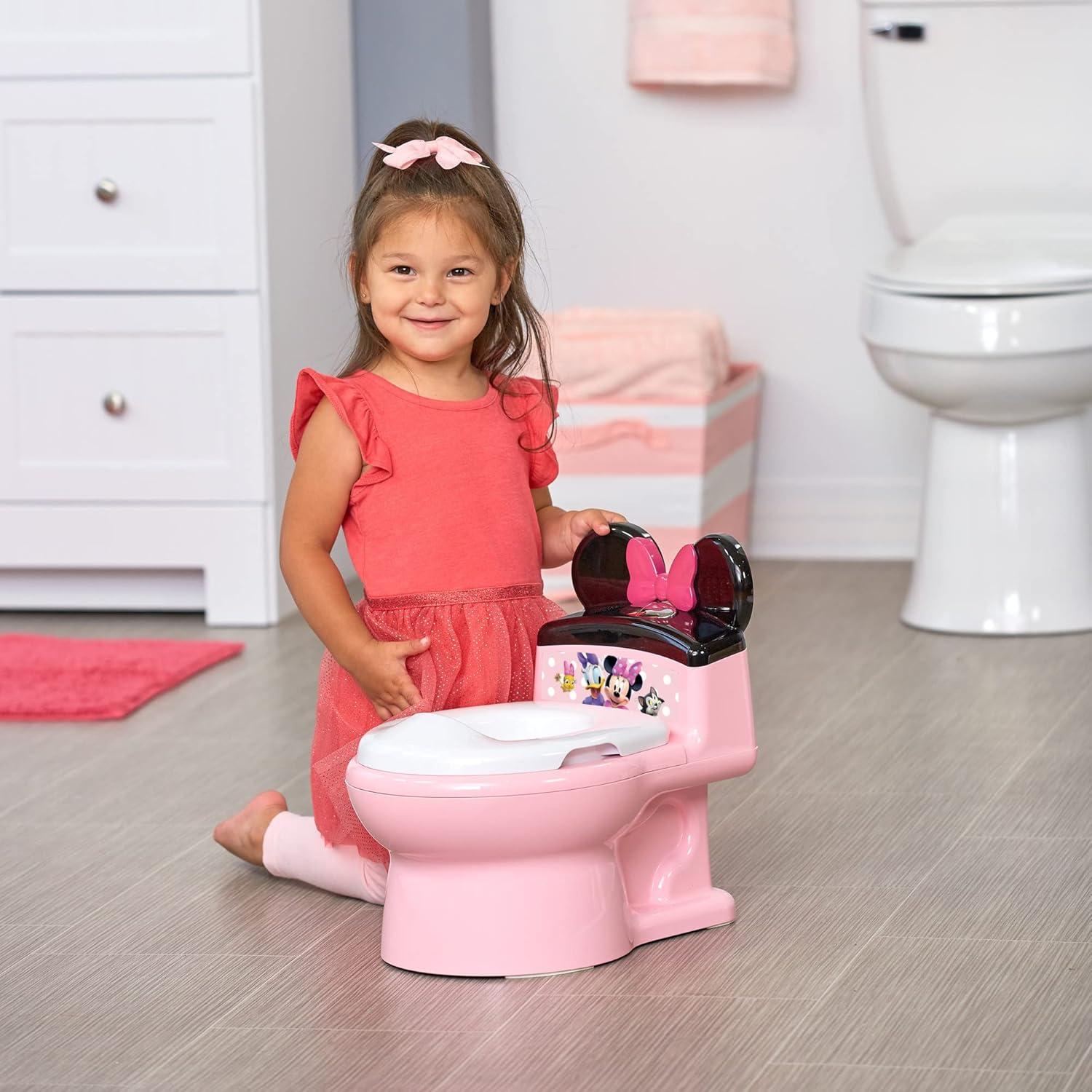 Disney Minnie Mouse Potty Chair and Toddler Toilet Seat