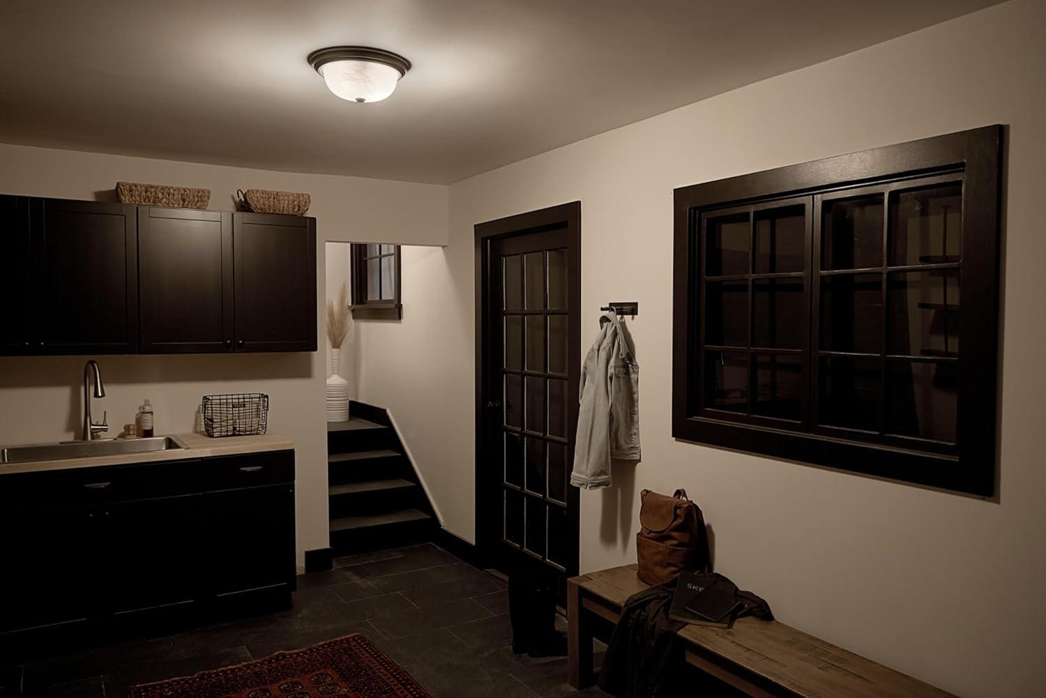 Kichler Lighting 2 - Light Flush Mount in  Brushed Nickel