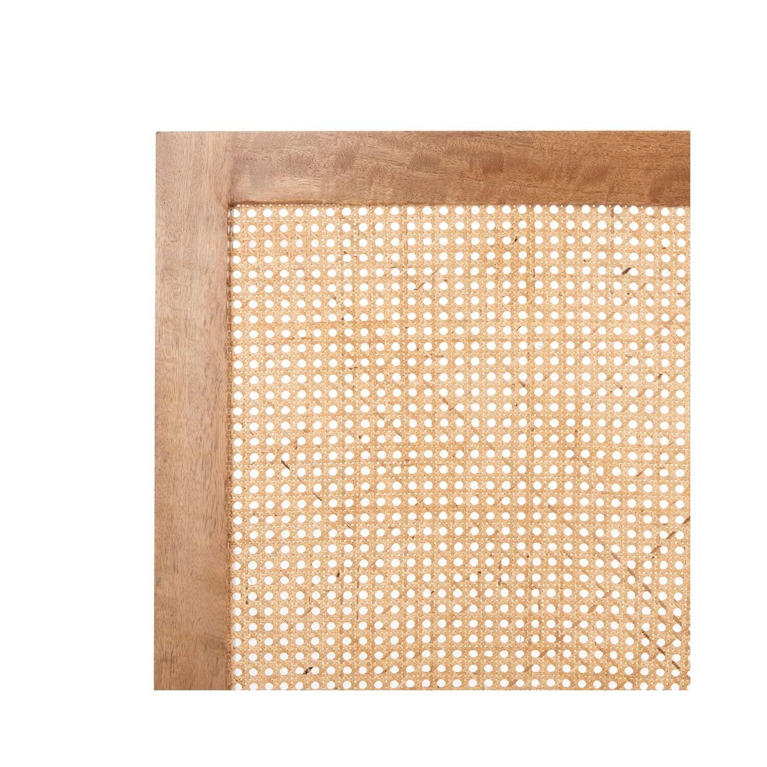 SAFAVIEH Cabecero de Madera de Caña Viena, Tamaño King, Natural