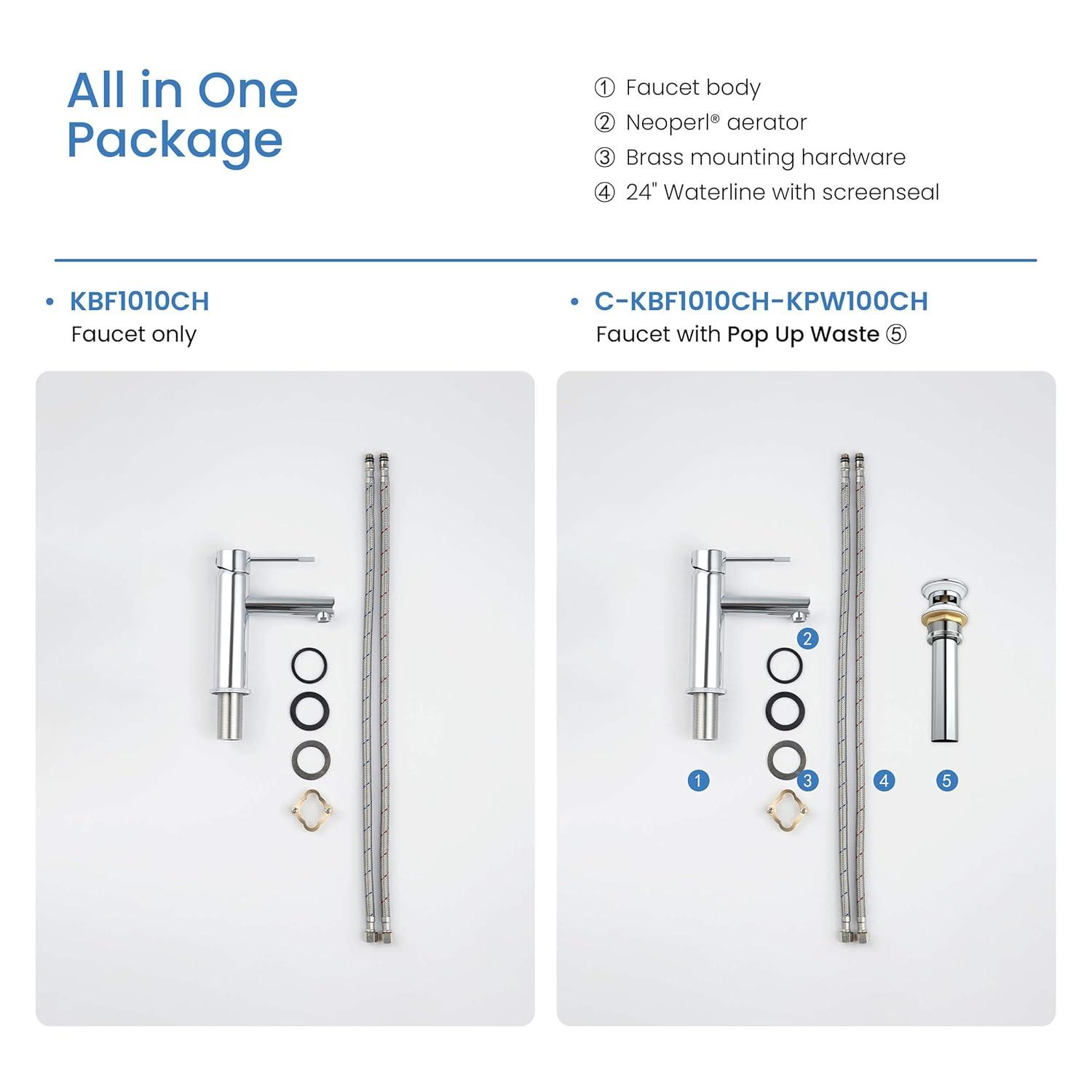 Circular X Single-Hole Single-handle Bathroom Faucet