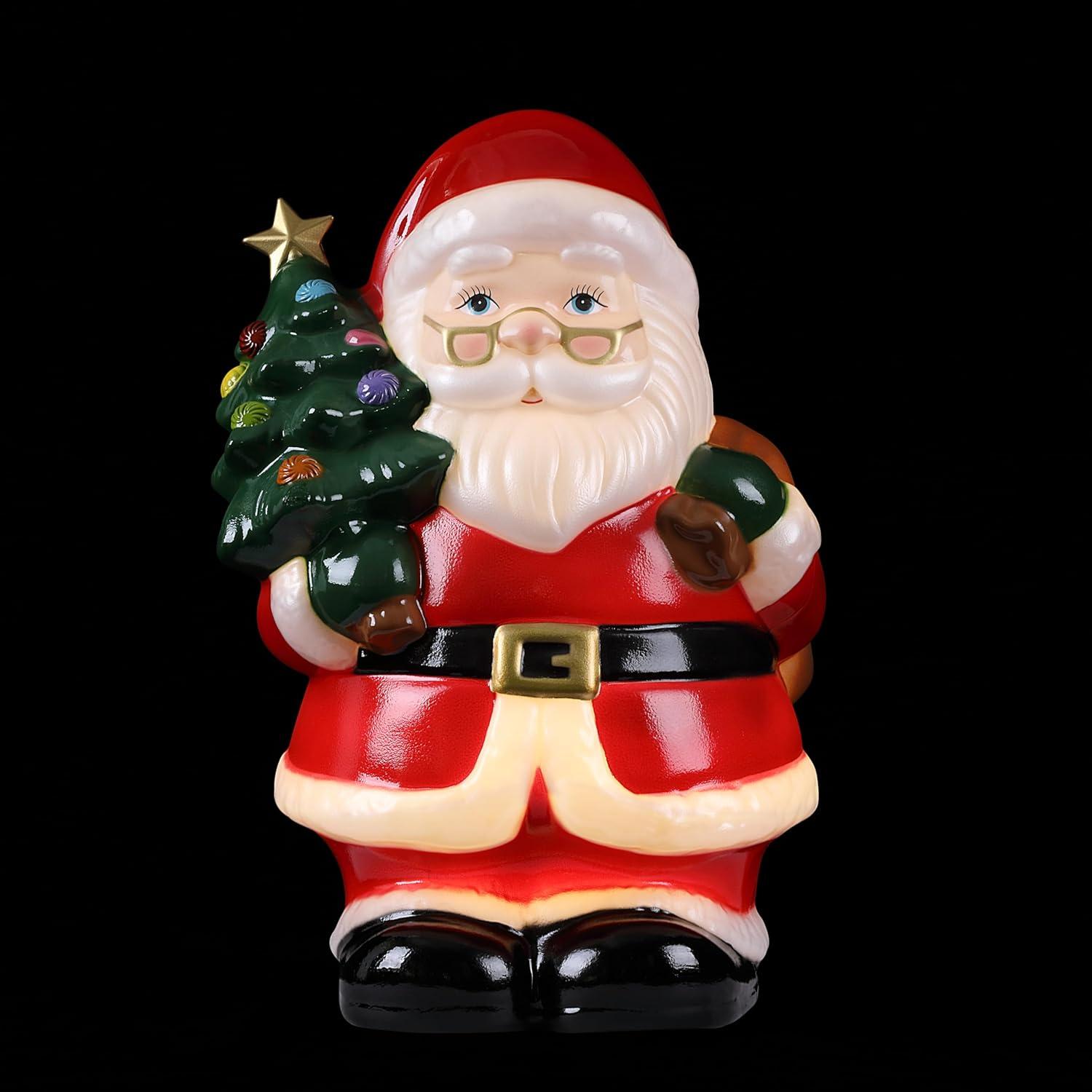 Mr. Christmas Outdoor Lit Santa Blow Mold