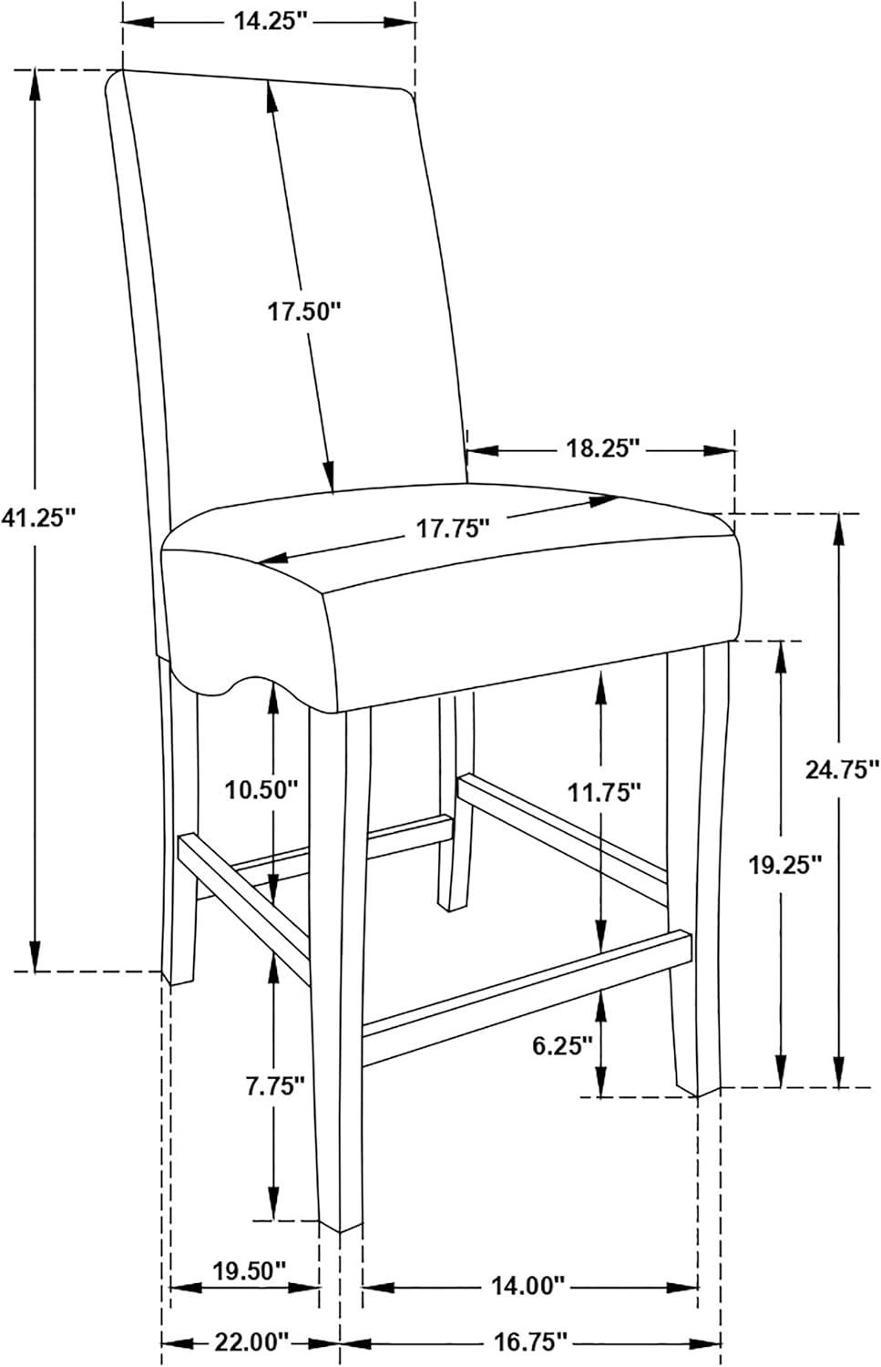 Stanton 7-Piece Counter Height Dining Set